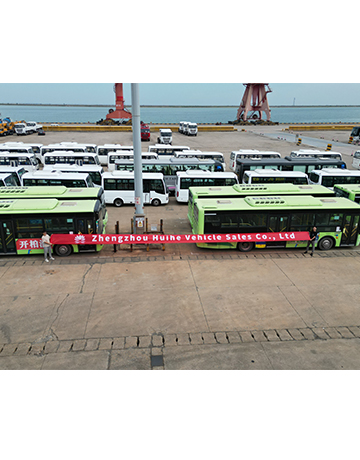 14 units city bus shipped to Lianyungang Port