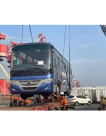 Yutong Used Bus ZK6112 ordered by Peru customer