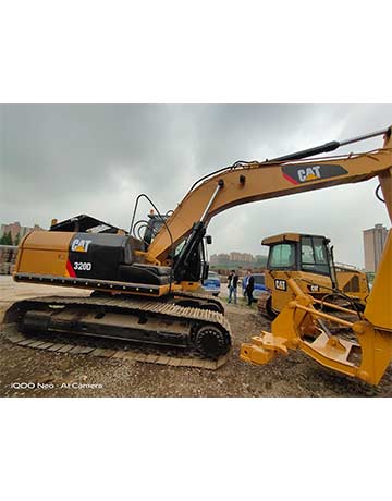 Used CATERPILLAR 320D Excavator shipped to Nigeria