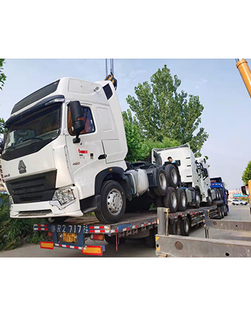 3 units HOWO tractor horse ready ship to Ghana